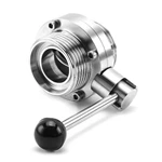 Sanitary Butterfly Valve Male-Male