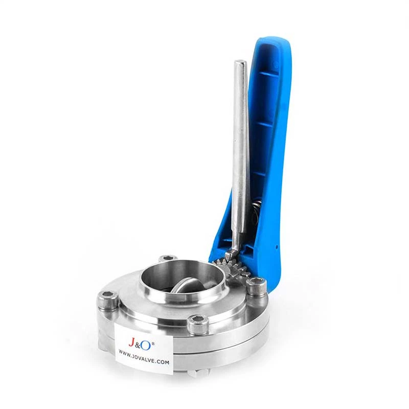 Sanitary Butterfly Valve Weld