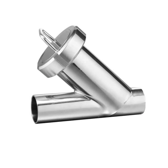 Sanitary Stainless Steel Butt Weld Y Type Filter