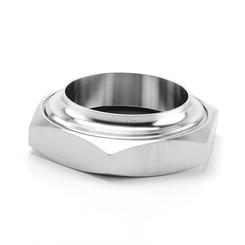 Sanitary Stainless Steel CIP Hexagon Union Set With Blank Liner