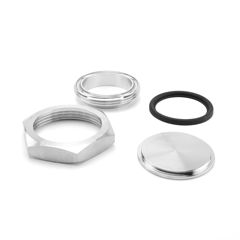 Sanitary Stainless Steel CIP Hexagon Union Set With Blank Liner