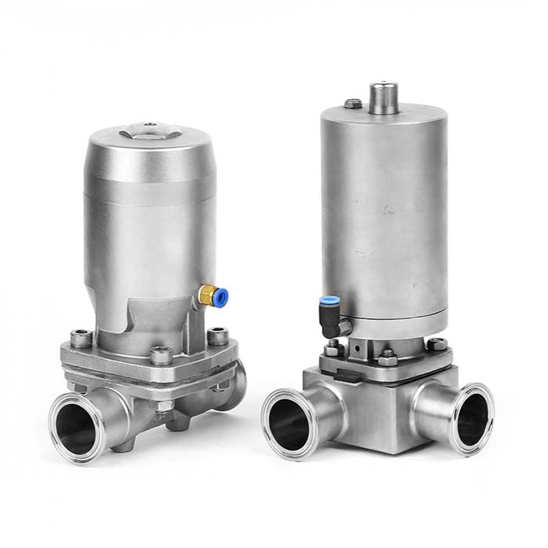 What Is The Structural Composition Of The Sanitary Diaphragm Valve?