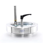 Sanitary Union Type Sight Glass With Wiper With Lamp