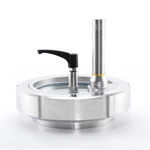 Sanitary Union Type Sight Glass With Wiper With Lamp