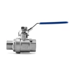 1000WOG Stainless Steel Male Female 2PCS Ball Valve