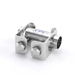 Sanitary Stainless Steel Sampling Valve W type Adapter