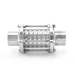 Sanitary Extended Welding Sight Glass With Net